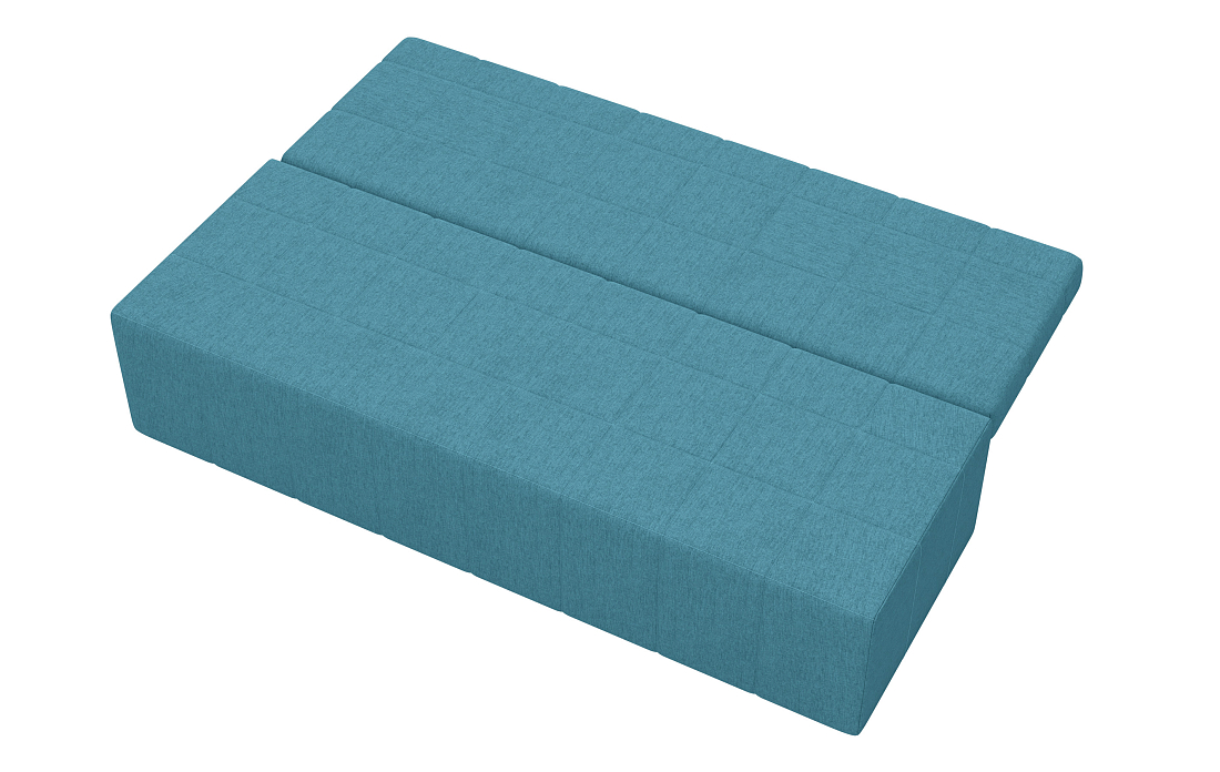 Ричмонд М / Диван - кровать 3-х мест Рогожка флис бирюза